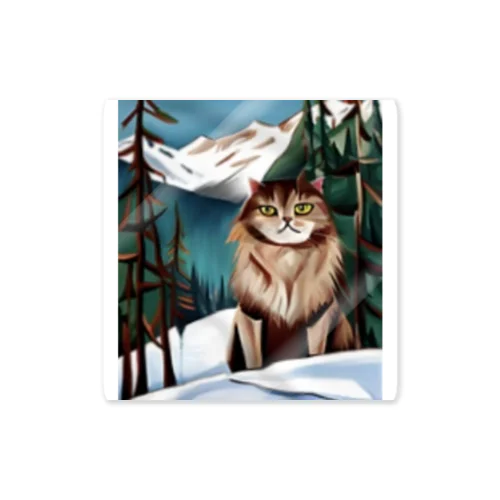 I live in Snow Mountain. Sticker