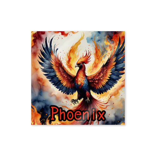 モンスターシリーズ（リアル）：Phoenix ステッカー