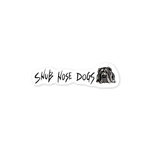 SNUB NOSE DOGS※ブルドッグ※Ⅲ Sticker