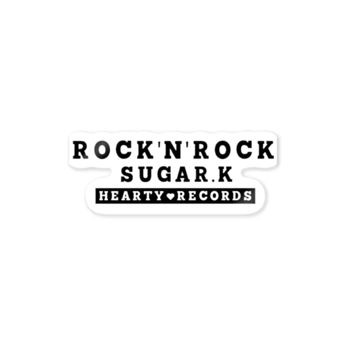 ROCK-SUGAR.K【白系】 ステッカー