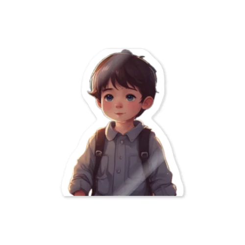 ヤンチャな少年 Sticker