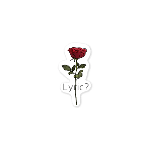 Rose Sticker