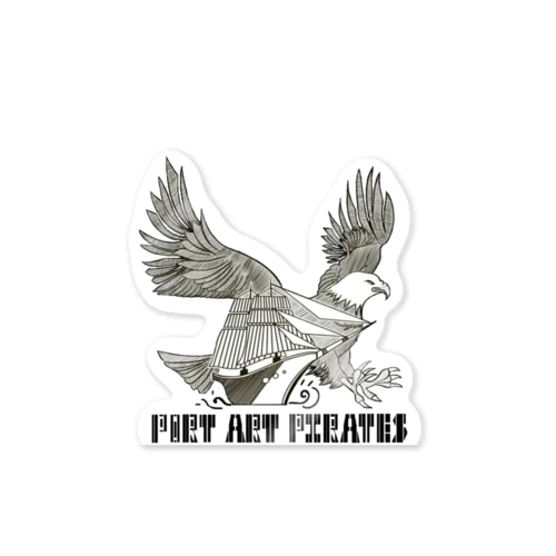 Port Art Pirates Sticker