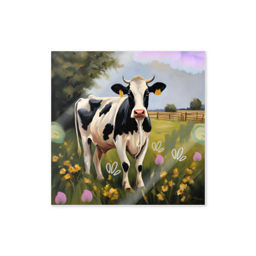牧場の牛さん Sticker