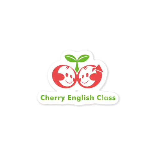 Cherry English Class Sticker