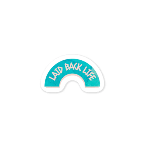LAID BACK LIFE Sticker