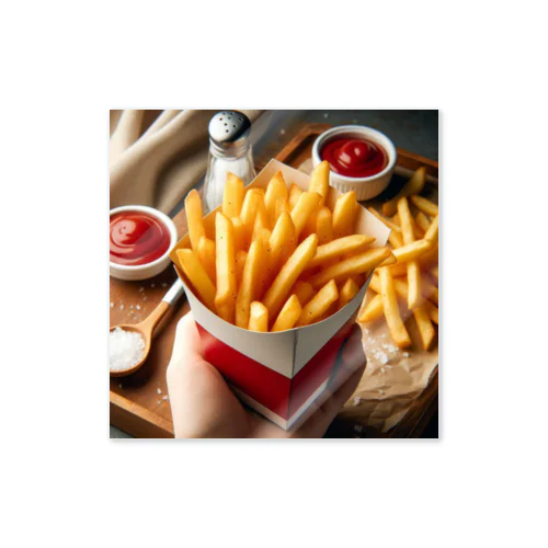 フライドポテト🍟グッズ ステッカー