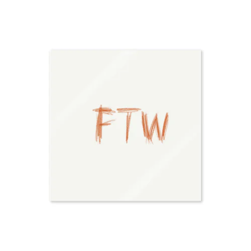 FTW Sticker