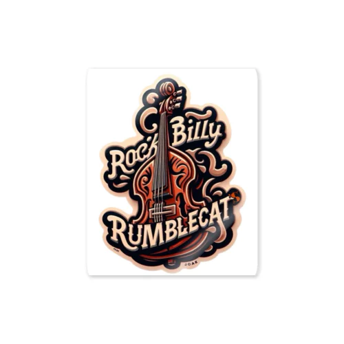 Rumble CAT’S ロカビリーバンド 스티커