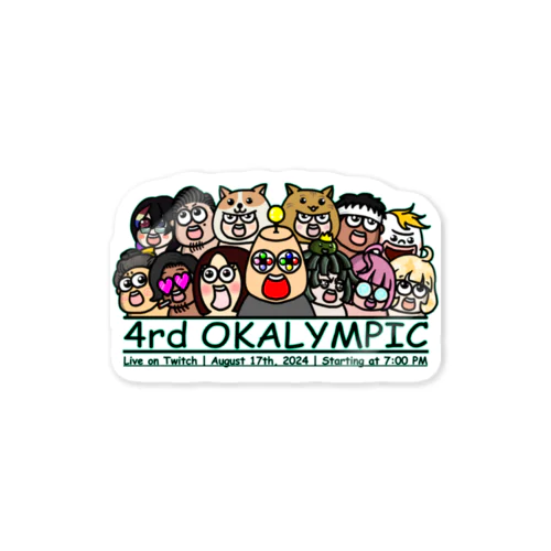 よんどオカリンピックグッズ Sticker