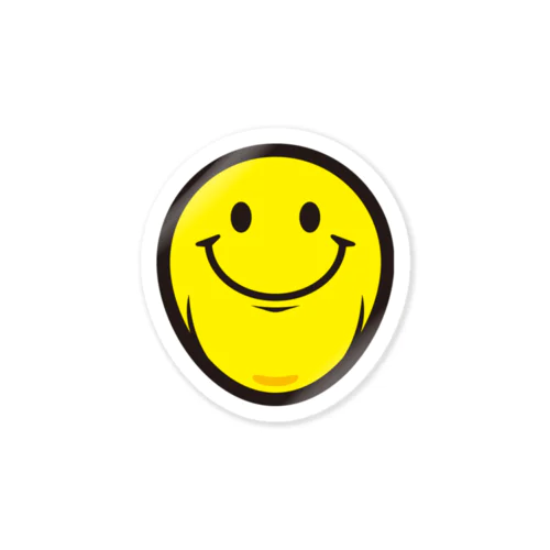 for one's smile Sticker