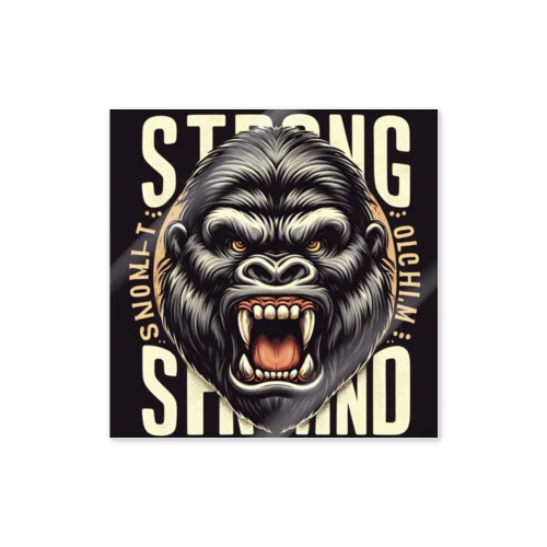 STRONG GORILLA ステッカー