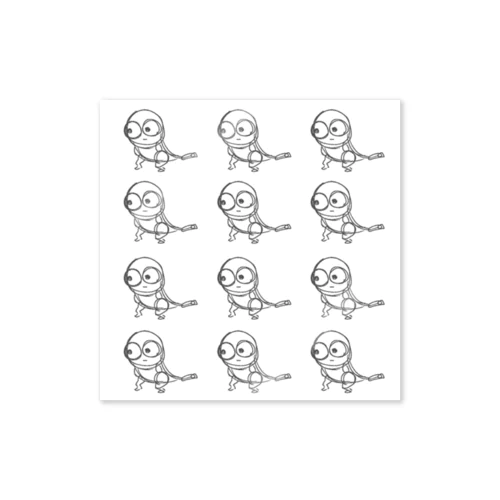 Shirase San Sticker 2×2cm Sticker