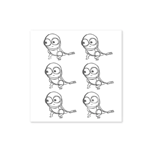 Shirase San Sticker 3×3cm Sticker