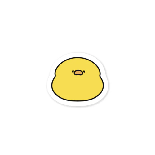 へんてこなひよこ Sticker