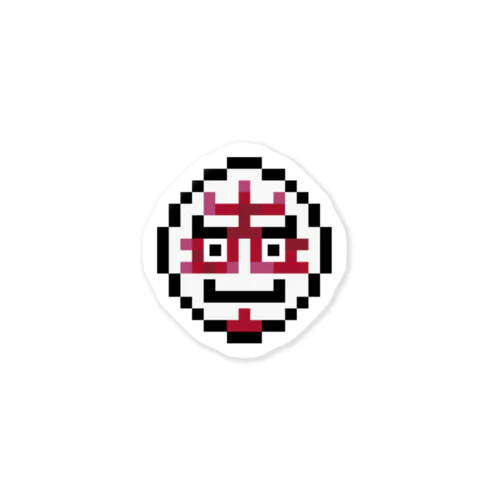 Kumadori - 茶隈 Sticker