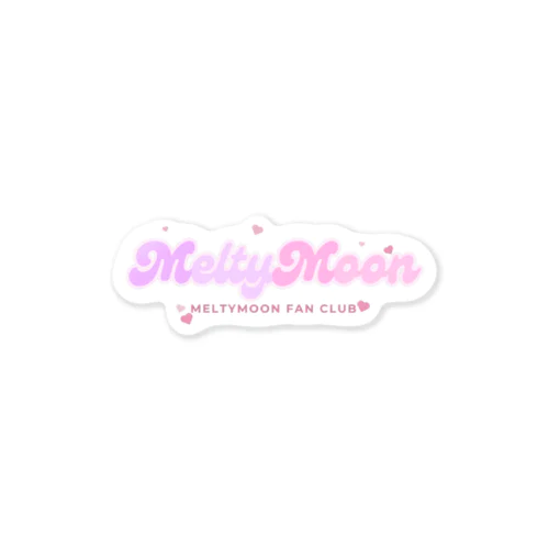 【MeltyMoon】ロゴステッカー Sticker