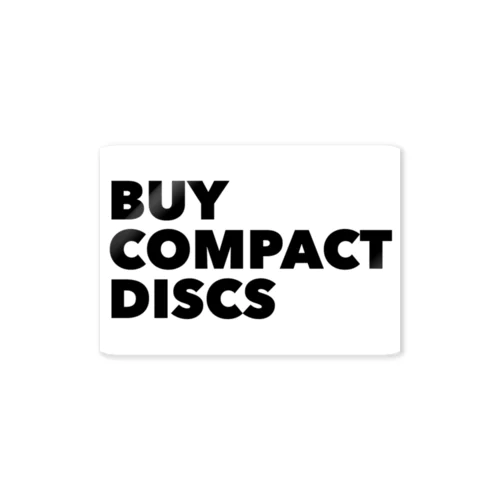 BUY COMPACT DISCS ステッカー