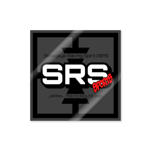 SRSアクリルキーホルダーRS version ステッカー