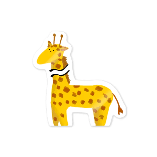 端折ったきりん Sticker