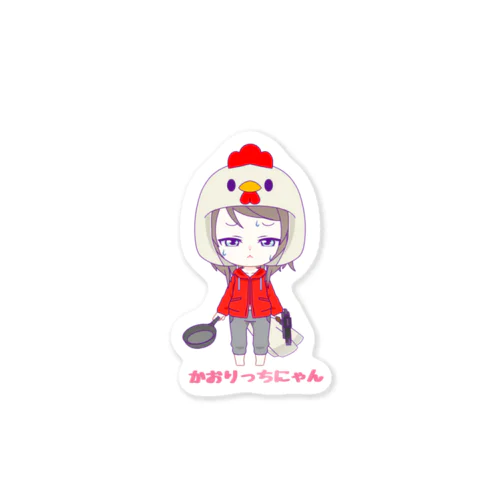 チキンver Sticker