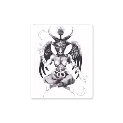 Baphomet ステッカー