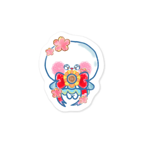 さくらくらげちゃんステッカー Sticker