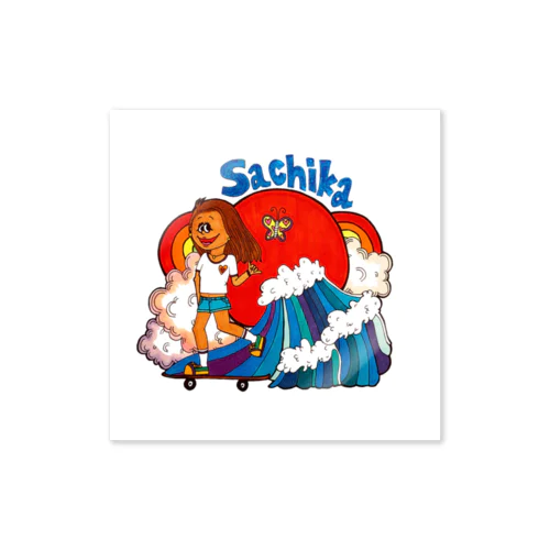 Sachika Sticker