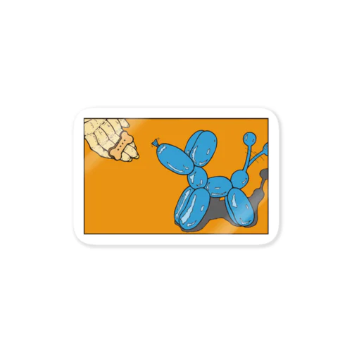 GOOD　BOY（BLUE) Sticker