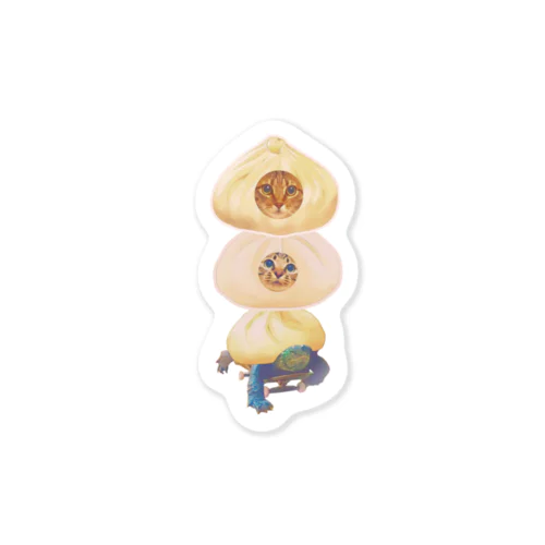肉まん三兄弟 Sticker