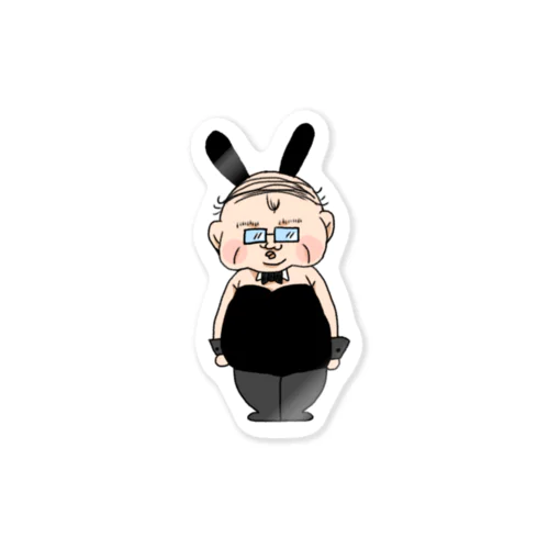 Bunny♡Ojisan Sticker