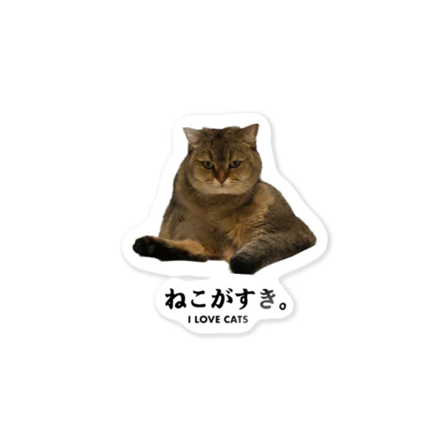 ねこがすき。 Sticker