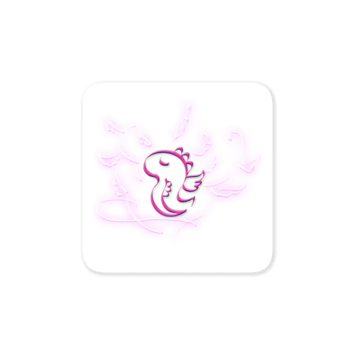 りゅうまくら先生「愛のオーラ」 Sticker