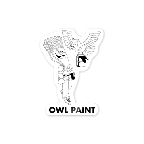 ブラッシュ君とオルペン君 Sticker