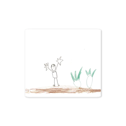 じいじとはたけ Sticker