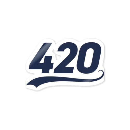 420 ステッカー