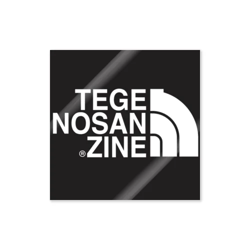 TEGENOSANZINE ステッカー Sticker