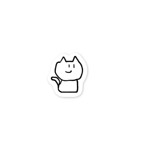 へんてこネコ Sticker