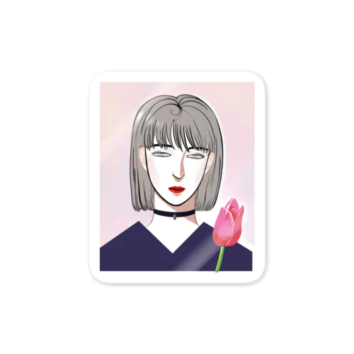 無言の花 Sticker