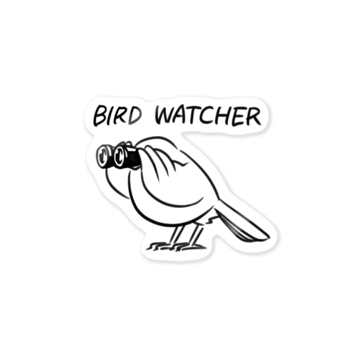 バードウォッチャー Sticker