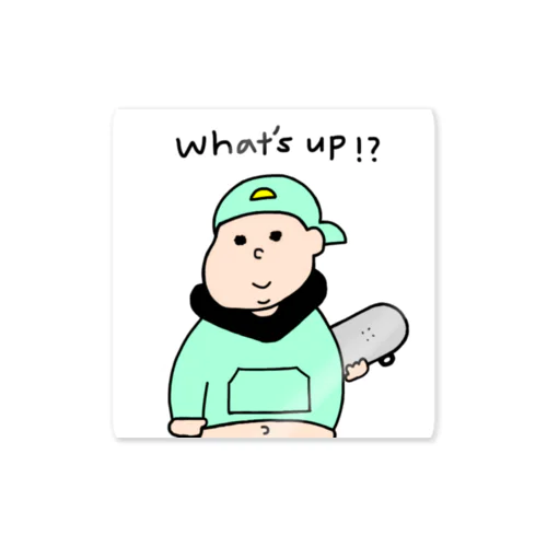 what's up？ Sticker