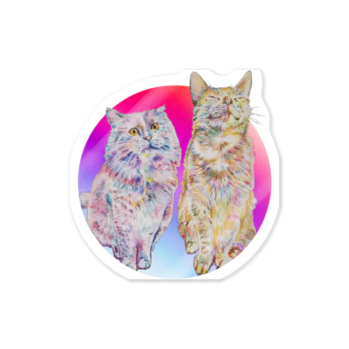 Tortie girls Sticker