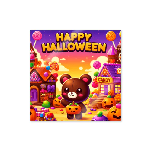 ハロウィンくまさん Sticker