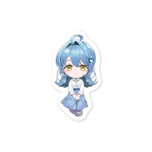 雫月つゆ　SD　デフォルト Sticker
