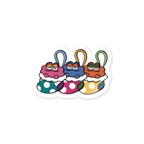 2024Christmas_in socks Sticker