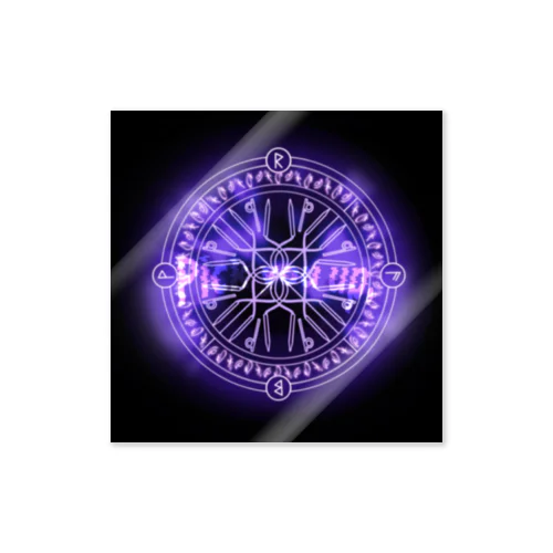 輪針魔法陣 Sticker