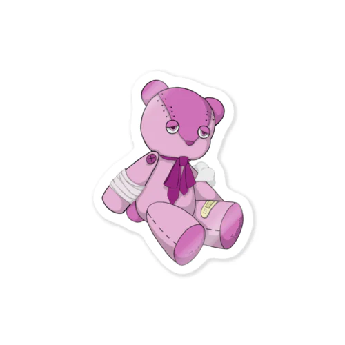 グーグーベア ピンク Sticker