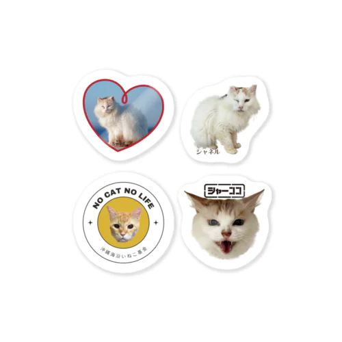 神4ステッカー Sticker