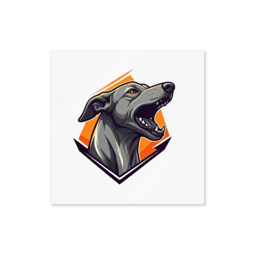 大型犬スタイル Sticker
