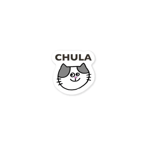 CHULA cat♡ ステッカー